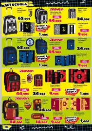 Volantino Orizzonte Pagina 12: Diario Standard MILAN €9,90, Zaino Doppio ASROMA €44,90