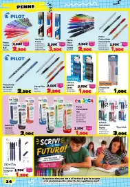 Volantino Orizzonte Pagina 24: 5 Penne a scatto Speed €1,90, Penne Gel NikOffice €1,00