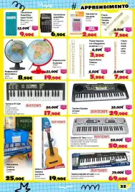 Volantino Orizzonte Pagina 35: Tastiera 37 Tasti BONTEMPI €17,90, Calcolatrice scientifica 242662 €6,50