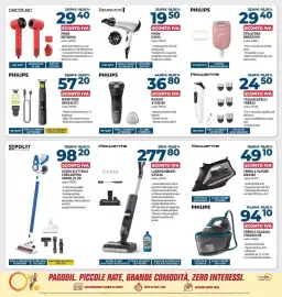 Volantino Sinergy Pagina 4: Remington Phon D3015 €19,50, Rowenta Ferro a Vapore €49,10