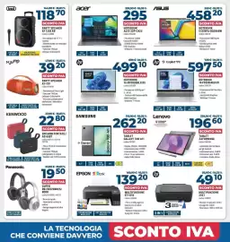 Volantino Sinergy Pagina 7: EPSON Multifunzione ET-1810 €139,20, KENWOOD SPEAKER PORTATILI AS-60BT €22,80