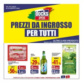 Volantino Docks Cash&Carry Pagina 1: Olio Extra Vergine di Oliva Ulisse Clemente €22,90