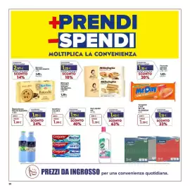 Volantino Docks Cash&Carry Pagina 20: Baiocchi Mulino Bianco €2,97, Millefoglie Vicenzi €1,25