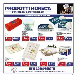 Volantino Docks Cash&Carry Pagina 21: Tomini LONGO €5,38, Mozzarella di Bufala Campana Dop Francia €11,44