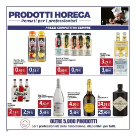 Volantino Docks Cash&Carry Pagina 24: Toniche Fever-Tree €3,99, Succhi di Frutta Senza Zuccheri Aggiunti Skipper €0,65