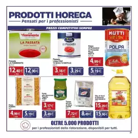 Volantino Docks Cash&Carry Pagina 25: Passata Linea Chef 'O Sole 'E Napule €3,16, Passata La Fiammante €12,90