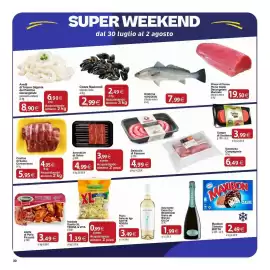 Volantino Docks Cash&Carry Pagina 30: Costine di Suino Convenienza €4,95, Cozze Nazionali €2,49