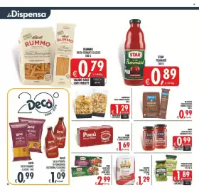 Volantino Deco Supermercati Pagina 16: CAPUTO FARINA TIPO 00 PIZZERIA €1,29, STAR Gran Ragù Classico €2,99
