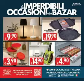Volantino Deco Supermercati Pagina 25: MONETA GRILL RETTANGOLARE 35X25 CM/GRIGLIA TONDA 32 CM €19,90