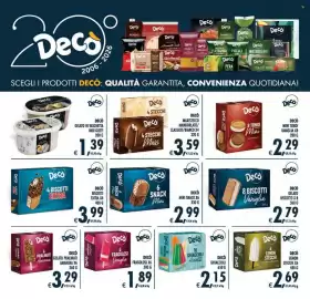 Volantino Deco Supermercati Pagina 6: Decò Ghiaccioli Assortiti €2,15, Decò SNACK Mini €2,99