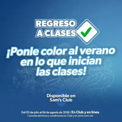 Sam's Club (válido hasta 4-08)