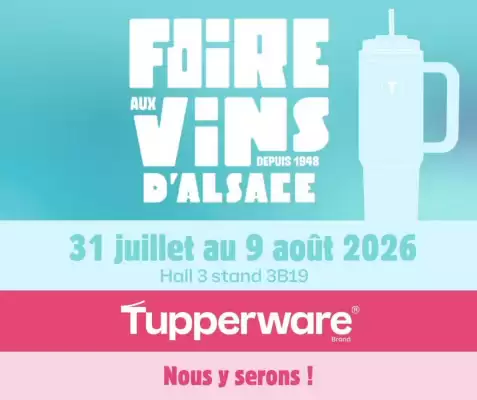 Tupperware (valable jusqu'au 9-08)