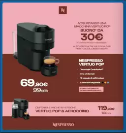 Volantino Elettrosintesi Pagina 12: Nespresso Vertuo Pop €69,90