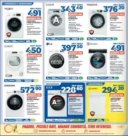 Volantino Elettrosintesi Pagina 2: Candy lavatrice ro49rapido' €343,40, Hotpoint lavatrice €376,20