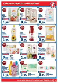 Volantino Ok Sigma Pagina 3: Sigma Patatine Classiche €0,69, Sigma Vino €1,49