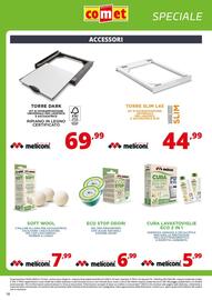 Volantino Comet Pagina 18: TORRE DARK €69,99, TORRE SLIM L45 €44,99