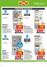 Volantino Comet Pagina 16: Whirlpool FRIGO COMBINATO DA INCASSO WHKN 3253 B4E €599,99