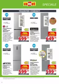 Volantino Comet Pagina 6: Smeg FRIGO COMBINATO A LIBERA INSTALLAZIONE FC200XEU €599,99