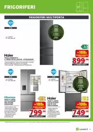 Volantino Comet Pagina 9: Haier FRIGO COMBINATO A LIBERA INSTALLAZIONE - HTR3620ANMP €899,99