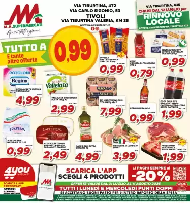 Volantino MA Supermercati (valido fino al 11-08)