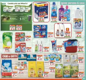 Volantino CTS Supermercati Pagina 23: Dash Pods assortito €8,99, Fabuloso concentrato €1,99