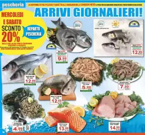 Volantino CTS Supermercati Pagina 34: Mazzancolle tropicali €7,99, Spigole 800/1000 €12,99