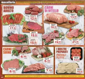 Volantino CTS Supermercati Pagina 36: Arista di suino a tranci €5,49, Straccetti di vitello €19,99