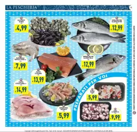 Volantino Pim Supermercati Pagina 12: Tranci di polpo cotto €9,99, Fantasia di mare €5,99
