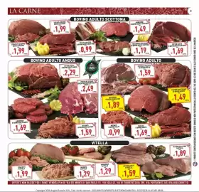 Volantino Pim Supermercati Pagina 8: Macinato di bovino adulto angus €1,59, Fettine scelte di vitella €1,89