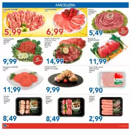 Volantino Sidis Pagina 10: Lonza di SUINO €6,99, Spiedini Rustici con Pollo AVIMECC €8,49