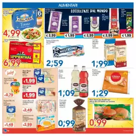 Volantino Sidis Pagina 16: Piadina Arrotolabile LORIANA €1,29, Maxi Panini per Hamburger VALLE DEL DITTAINO con Sesamo €0,99
