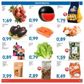 Volantino Sidis Pagina 9: CAROTE €0,99, ANGURIA Nera €0,99
