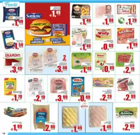 Volantino Pewex Pagina 18: Granettere LiberaMente Mortadella di Pollo €1,49, Wüber Wüberini Pollo €0,89