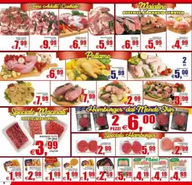 Volantino Pewex Pagina 8: Martini Maxi Hamb Suino/ Bacon €2,59, Martini Ricci di pollo c/patate €2,99