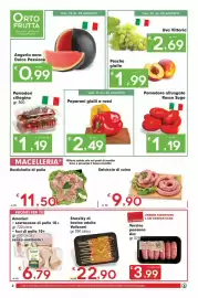 Volantino DeSpar Express Pagina 2: Peperoni gialli e rossi €2,49, Pomodoro allungato Rosso Sugo €1,19