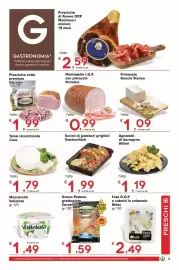 Volantino DeSpar Express Pagina 3: Grana Padano grattugiato Zarpellon €1,59, Mortadella I.G.P. con pistacchi Palmieri €0,99