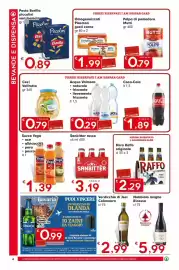 Volantino DeSpar Express Pagina 6: Sanbitter rosso €3,19, Birra Raffo originale €2,29