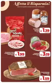 Volantino Coop Radenza Pagina 11: Speck fortezza pfitscher €1,59, Carpaccio Rigamonti €3,19