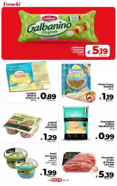 Volantino Coop Radenza Pagina 15: Grattugiato Italiano GRANAROLO €0,99, Lasagne all'uovo DIVELLA €0,89