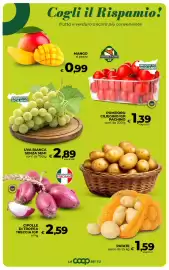 Volantino Coop Radenza Pagina 20: UVA BIANCA SENZA SEMI €2,89, PATATE €1,59