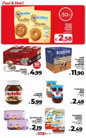 Volantino Coop Radenza Pagina 29: Nutella FERRERO €5,99, Liberica Caffè in cialde TO.DA €4,99