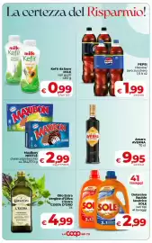 Volantino Coop Radenza Pagina 3: Maxibon classic NESTLE €2,99, Amaro AVERNA €9,95
