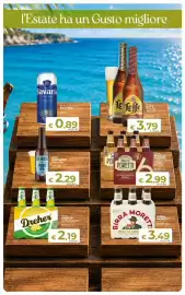 Volantino Coop Radenza Pagina 32: Birra DREHER Radler Lemon €2,19, Birra LEFFE Blonde Rouge €3,79