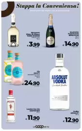 Volantino Coop Radenza Pagina 36: Gin MALFY pompelmo rosa/limone €24,90, Spumante Franciacorta BERLUCCHI Brut €14,90