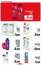 Volantino Coop Radenza Pagina 39: Shampoo 2in1 DIMENSION €0,99, Sapone Liquido Ricarica DOVE €1,69