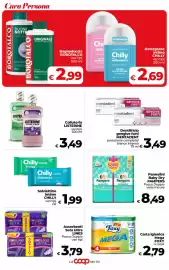 Volantino Coop Radenza Pagina 40: Pannolini Baby Dry PAMPERS €8,49, Collutorio LISTERINE €3,49