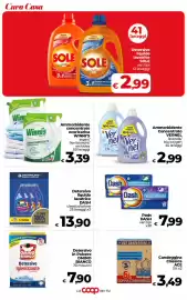 Volantino Coop Radenza Pagina 41: Ammorbidente concentrato ecoricarica WINNI'S €3,39, Ammorbidente Concentrato VERNEL €2,99