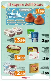 Volantino Ipercoop Radenza Pagina 11: Stecco gelato FERRERO €3,19, Gelato in vaschetta LA CREMERIA €3,99