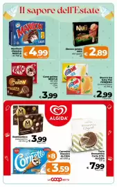 Volantino Ipercoop Radenza Pagina 13: Stecco Ice Esta Thé FERRERO €2,99, Cono gelato NESTLÈ €3,99