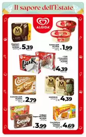 Volantino Ipercoop Radenza Pagina 14: Calippo Super Mix/Cola €3,99, Cornetto Soft ALGIDA €2,79